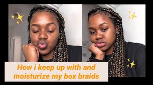 Go here to learn how to wash braids without creating much frizz. How I Moisturize And Keep Up With My Box Braids Nightly Hair Routine W Products Tiani Mcloyd Youtube