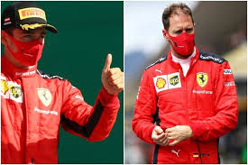 A4 of a3 print van mijn hand geïllustreerde foto van sebastian vettel's 2020 helm. Because Sebastian Vettel Struggles Harder Than Charles Leclerc On Ferrari In The 2020 F1 World Championship