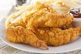The salty, crunchy flavors of crushed nacho cheese tortilla chips are amazing. Air Fryer Chicken Tenders Make Your Meals Air Fryer Recipes Chicken Tenders Air Fryer Chicken Tenders Air Fryer Chicken
