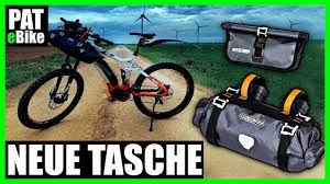 Ortlieb Lenkertasche Am E Bike Pat Youtube