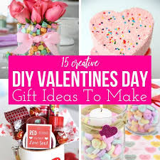 We have creative diy valentine's day gifts for him and her: 15 Valentines Day Diy Gifts For The Ones You Love