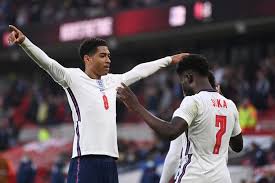 England midfielder jack grealish and winger bukayo saka were given their first starts at euro 2020 along with experienced defender harry maguire for the group d match against czech republic at. Gary Lineker Sends Message To Bukayo Saka As He Scores First England Goal Aktuelle Boulevard Nachrichten Und Fotogalerien Zu Stars Sternchen