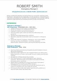 Check spelling or type a new query. Emergency Manager Resume Samples Qwikresume