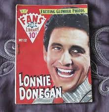 Rare LONNIE DONEGAN 1959 Fans Library Magazine Skiffle 1950's