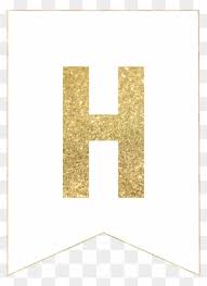 Here's a set of free printable alphabet letter images for you to download and print. H Gold Alphabet Banner Letter Free Printable Ramadan Decoration Free Transparent Png Clipart Images Download