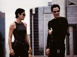 I can just imagine the conversation: NEO: UGH, Smith just cold-clocked my  arm. TRINITY: Neo, yo… | Iconic movie characters, Movie couples costumes,  The matrix movie