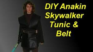 6 Diy Anakin Skywalker Costume Tunic And Belt Youtube Anakin Costume Sith Costume Jedi Costume