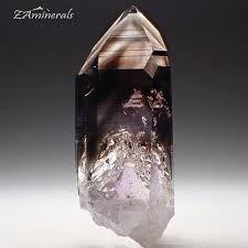 Smoky Quartz Amethyst Quartz Minerals And Gemstones Stones And Crystals Gems And Minerals
