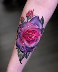 Blacknails Ultrasoundnails Tinainky Vivianspanails Colorful Rose Tattoos Realistic Rose Tattoo Purple Rose Tattoos