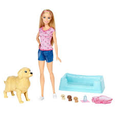 Barbie Newborn Pups Set With Doll Mommy Dog Color Change Puppies Walmart Com In 2020 Barbie Dog Barbie Puppy Newborn Puppies
