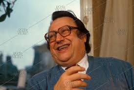 Raymond Devos (1922-2006), French humorist. Paris, 1982.