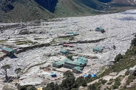 Nepal's glacier collapse causes massive flood destruction