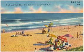 Hither hills state park is a scenic campground just steps away from a sandy beachfront and surrounded by nature trails. Beach And Surf Hither Hills State Park Long Island N Y Digital Commonwealth