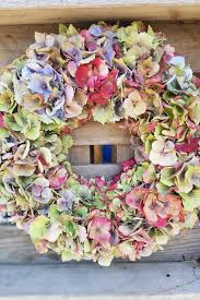 Hortensien Kranz Selber Machen Hortensienkranz Herbst Dekoration Deko Bastelprojekte