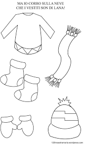 Disegni Sull Inverno Lavoretti Invernali Attivita Con Il Colore Le Idee Della Scuola