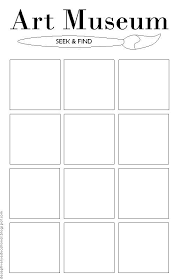 Relentlessly Fun Deceptively Educational Art Museum Seek Find Art Lessons Elementary Art Museum Online Art Classes