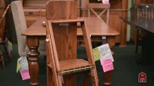 Jun 30, 2021 · wooden bar towel stacking unit this towel storage structure is sleek and elegant. Barn Furniture Amish Ironing Board Step Stool Youtube