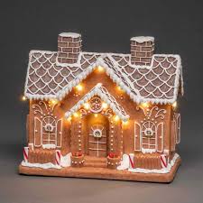 Led Decor Gingerbread House Chambre Bebes Enfants Christmas Gingerbread House Gingerbread House Designs Gingerbread House Decorations