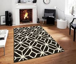 Design your living room online with kataak. Black Moroccan Trellis 8x11 Area Rug Carpet Abstract Large New Modern Rugs 8x10 Clearance Under 100 Prime Rugs In Living Room Modern Area Rugs Dining Room Rug