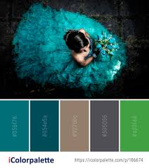 Midnight blue, teal, and turquoise. 2 Teal Color Palette Ideas In 2021 Icolorpalette