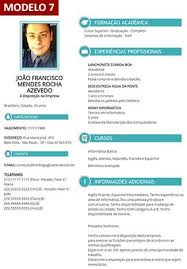Um curriculum vitae em pdf não corre o risco de desformatar quando o recrutador imprimir ou abrir o arquivo no celular, tablet ou qualquer outro aparelho. Gerador De Curriculum Vitae Online Com Foto 9 Modelos De Curriculo