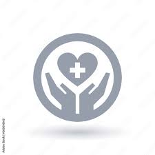 Check out this guide to determine which states have kaiser health care and what your benefits are when traveling in the us and internation. Hands Hold Heart With Medical Cross Icon In Circle Outline Healthcare Symbol Hospital Health Plan Sign Vector Illustration Stock Vector Adobe Stock