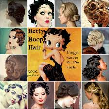 Betty Boop Hair Finger Waves And Pin Curls Https Www Facebook Com Pages Rock Your Locks 133025596 Vintage Hairstyles Short Hair Styles Pixie Flowers In Hair