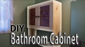 Kitchen cabinets and bathroom cabinets have subtle differences that make them more suited to the rooms in which they're installed. Building A Bathroom Wall Cabinet Youtube