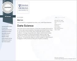 Image of Data Science Specialization (Coursera by Johns Hopkins University)