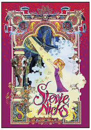 Stevie Nicks Spotlight Art Nouveau Poster Etsy Concert Poster Design Art Nouveau Poster Concert Posters
