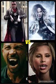 Battle: Team Daywalkers (Blade and Selene) vs Marcel Gerard & Rebekah  Mikaelson in New Orleans