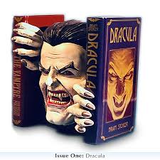 The Creatures Of The Night Hand-Painted Spooky Bookshelf Sculpture  Collection Featuring Art By Artist Dave