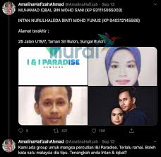 Check spelling or type a new query. Bekas Pembantu Peribadi Aliff Syukri Songlap Duit Pelanggan Murai My