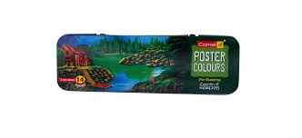 Your kids just need these camel poster colours and a brush to paint our their thought and imaginatio. 12 Shade Poster Colours Premium Poster Colours Kokucamlin