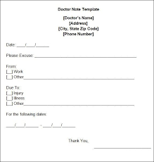 Pin On Doctors Note Template