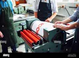 Letterpress machine hi-res stock photography and images - Alamy
