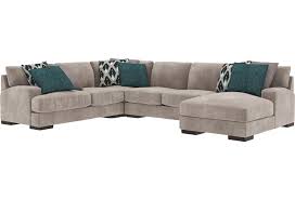 Ashley furniture jinllingsly gray 3 piece sectional living room set. Ashley Furniture Bardarson 6440355 34 77 17 4 Piece Contemporary Sectional With Chaise Furniture And Appliancemart Sectional Sofas