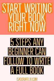 How To Start Writing A Book For Beginners Learn To Write A Book In 5 Steps Book Writing Inspiration Writing A Book Writing A Book Outline