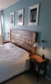 Trendy Diy Bedroom Furniture Rustic Head Boards Ideas Rusticbedroomfurniture Trendy Diy Bedro Bedroom Headboard Diy Furniture Bedroom Reclaimed Wood Headboard