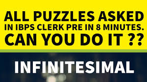Maybe you would like to learn more about one of these? All Puzzles Asked In Ibps Clerk Pre 2018 Solve All In 8 Minutes Youtube
