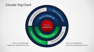 Powerpoint Org Chart Circular Slidemodel
