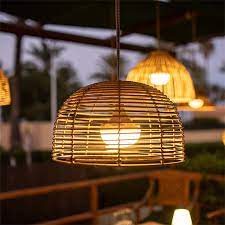 Découvrez nos réductions sur l'offre suspension luminaire scandinave sur cdiscount cf également notre article luminaire exterieur noir led. Newgarden Bossa Suspension En Bambou Pour Exterieur Interieur