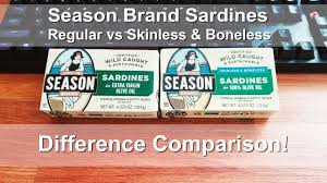 These sardines from the sustainable season brand are tender, mild and versatile. Season Brand Sardines In Olive Oil Regular Vs Skinless Boneless What S The Difference Keto Friendly Youtube