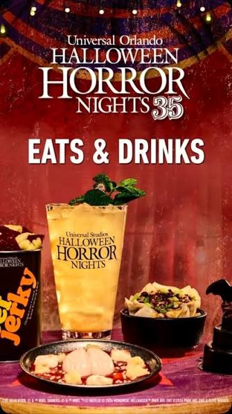 First Look at Menus for 2026 Halloween Horror Nights Food Booths