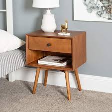 11 Best Mid Century Modern Nightstands Mid Decco In 2020 Mid Century Modern Wood Wood Nightstand Walker Edison Furniture Company
