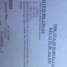 Langkah pertama pisahkan/memenggal setiap angka/digit bilangan oktal ke bilangan biner. Minta Tolong Bantu Kerjakan Soal Sistem Bilangan Ini Brainly Co Id