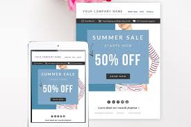 Sale Email Template Psd Slip Colors Logo Ready Email Templates Email Template Design Mail Newsletter Template