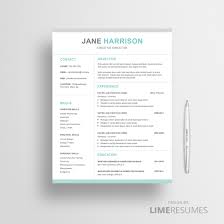 professional resume template limeresumes