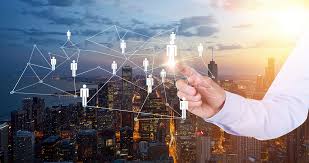 科技感金融经济商务科技素材海报背景图片素材-正版创意图片500558932-摄图网