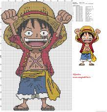 Check spelling or type a new query. Monkey D Luffy One Piece Cross Stitch Pattern Free Cross Stitch Patterns Simple Unique Alphabets Baby